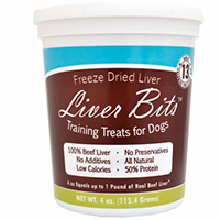 Liver Bits Treats for Dogs (4 oz)