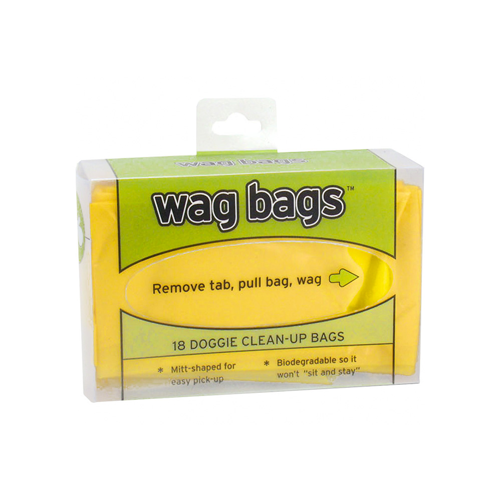 Wag Bags Doggie Clean-up Bags - 18 count